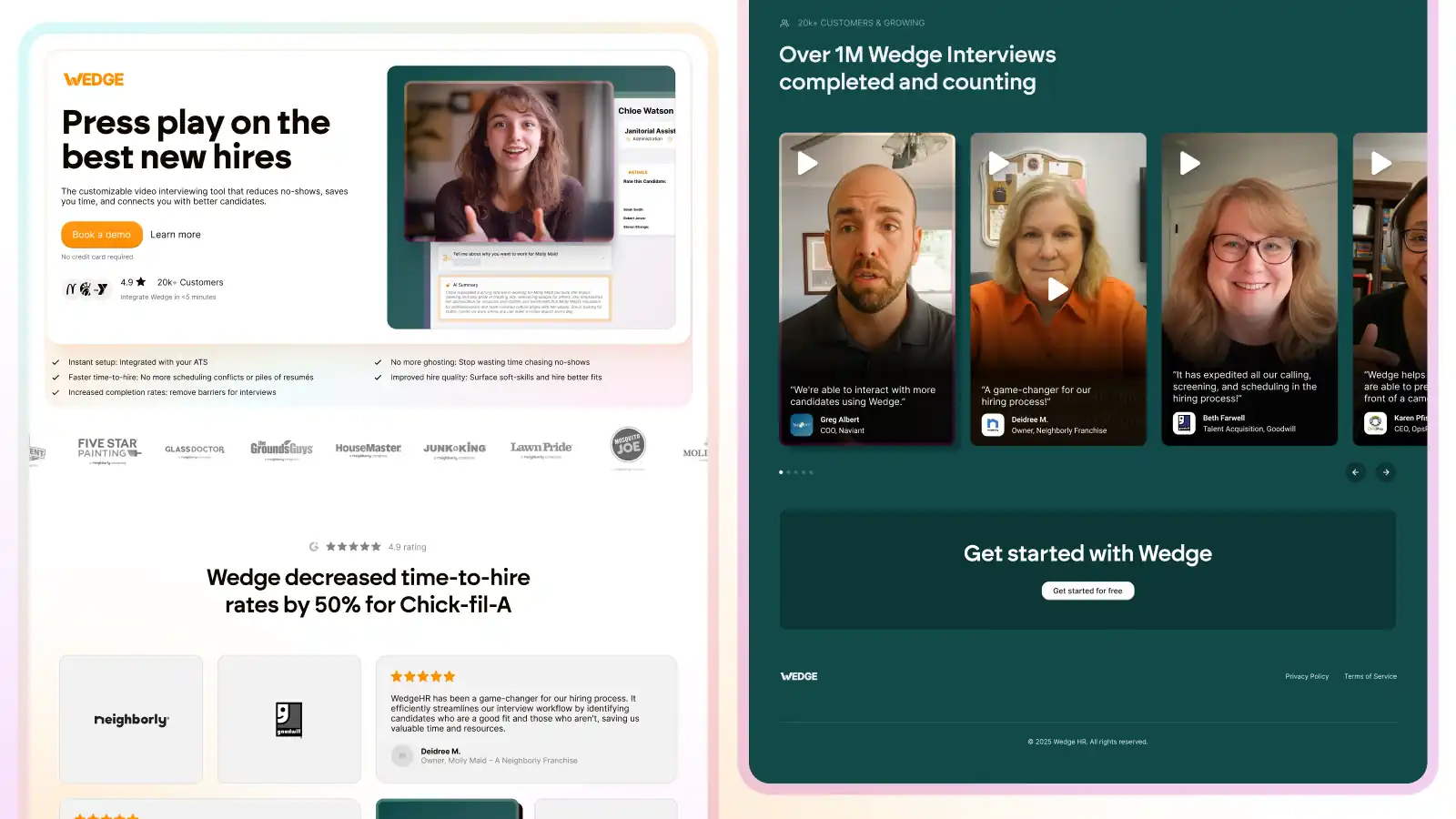 Designed over 30+ highly converting, component-driven landing pages using Relume and Webflow