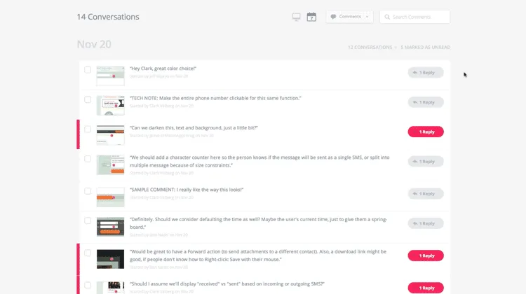Showing the flow of a website