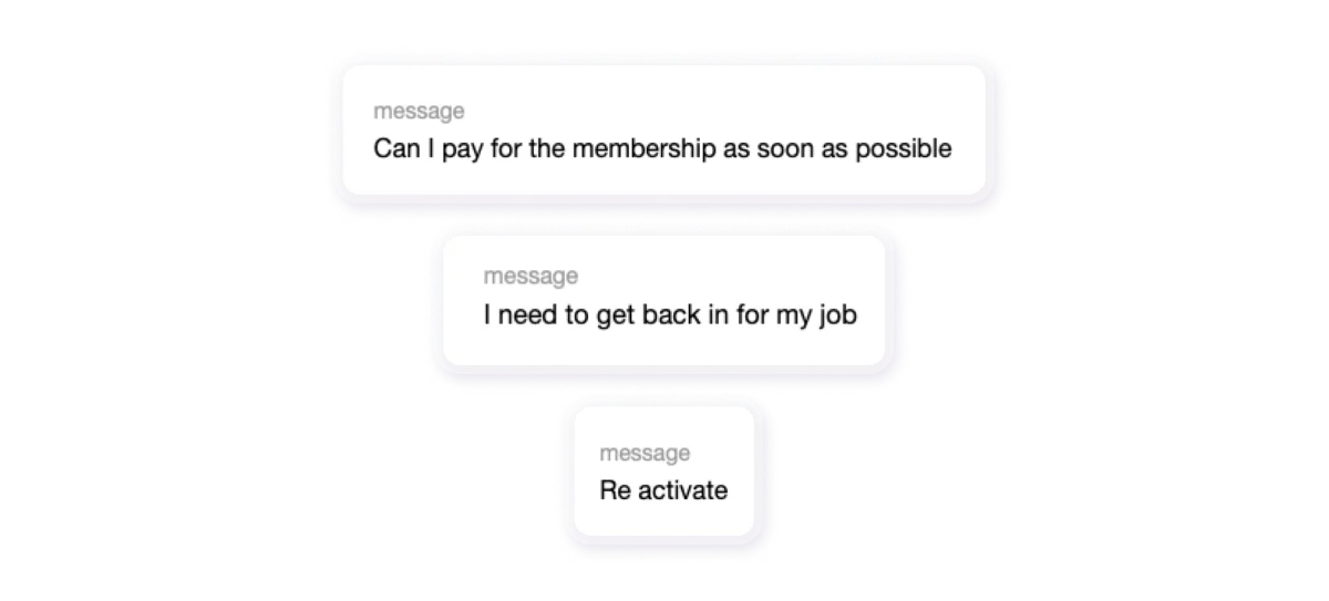 Customers started signing up regularly and becoming dependent on the product